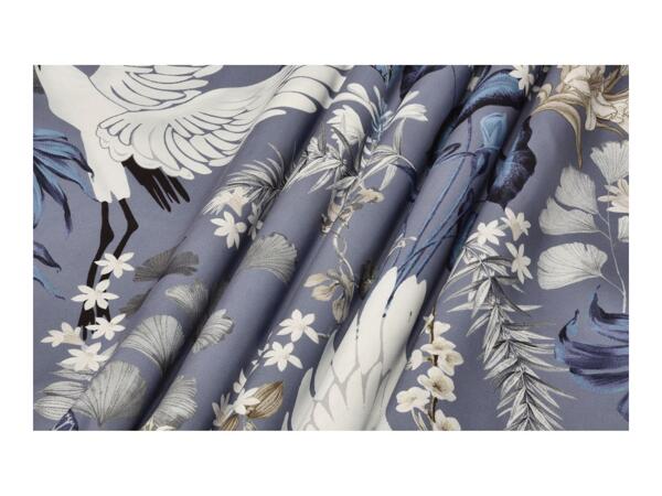 Livarno Home Patterned Microfibre Sateen Duvet Cover Set - Single