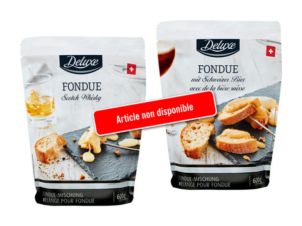 Fondue au whisky/ à la bière