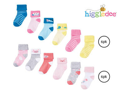 Infant Socks 6pk