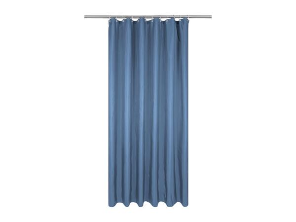 Livarno Home Blue Shower Curtain