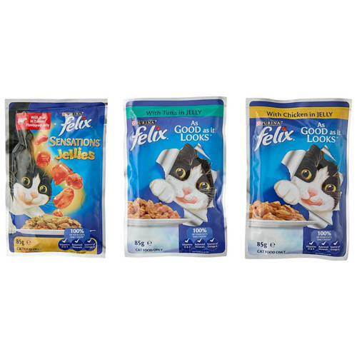 Cat Food Jumbo Pack 48 Pack 85g
