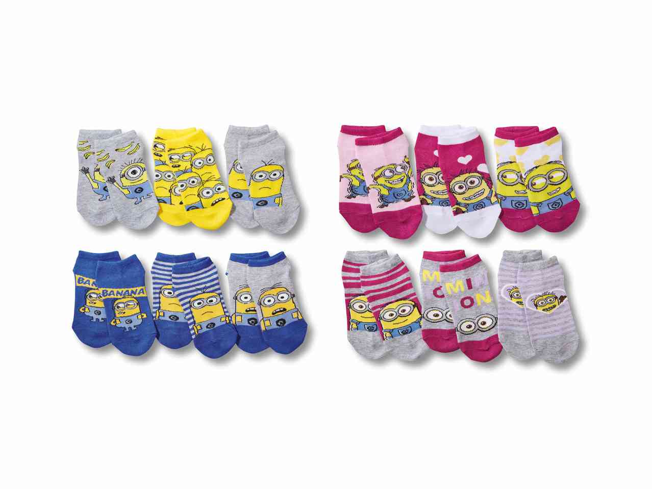 Socquettes, 3 paires1