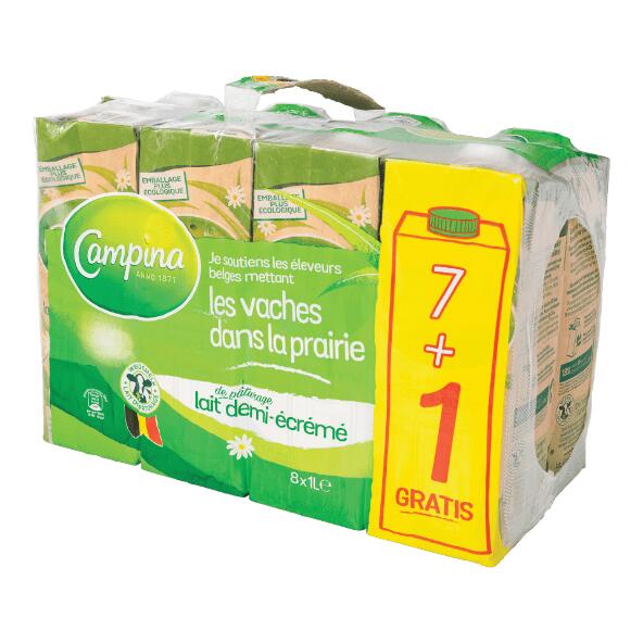 CAMPINA(R) 				Teilentrahmte Milch
