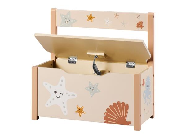 Kids' storage bench