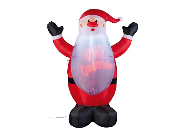 Livarno Home Father Christmas Inflatable LED Christmas Decoration