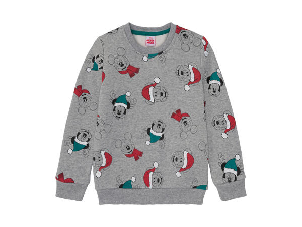 Boys' Sweatshirt "Mickey Mouse, Spiderman, Star Wars"