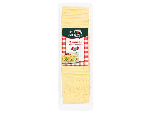 ECHT HERZHAFT Käse nach Holländer Art in Scheiben