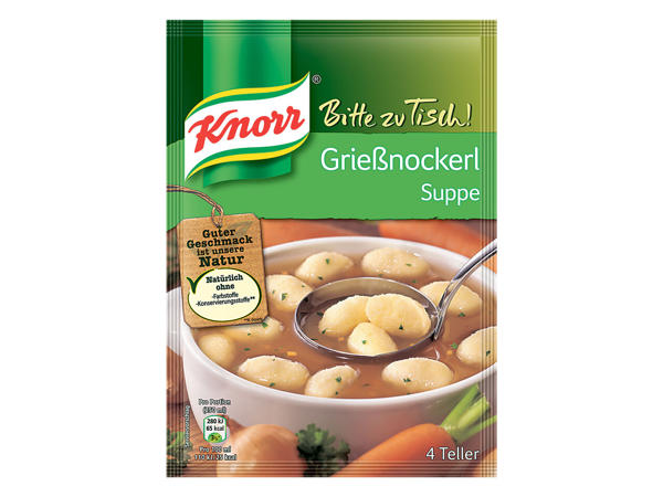 KNORR Bitte zu Tisch! Suppe