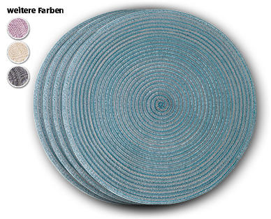 MY LIVING STYLE Platzsets multicolour, 4-teilig