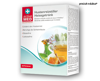 Boisson chaude antitussive ACTIVE MED