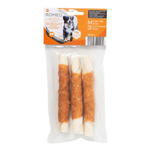 ROMEO(R) 				Rouleaux à mâcher pour chiens