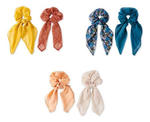 Serra Scrunchie Bows and Claw Clips