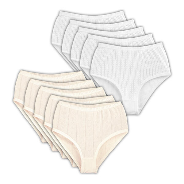 Jacquard-Hüftslips 5er-Pack