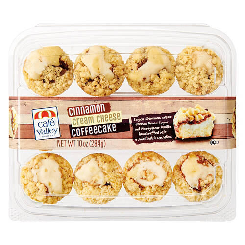 Cinnamon Cream Cheese Coffee Cakes, 10 oz