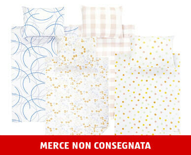 MY LIVING STYLE 
 BIANCHERIA DA LETTO IN MICROFIBRA SEERSUCKER
