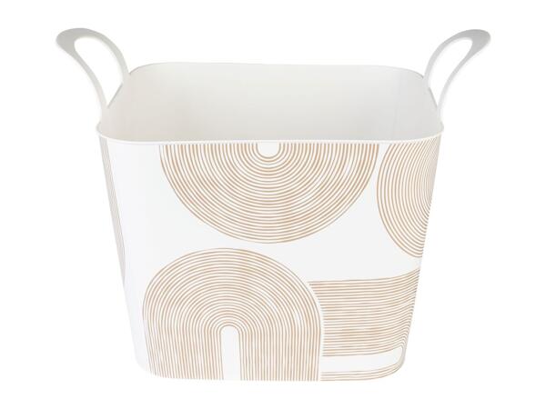 Livarno Home Flexible Tub - Pink & White
