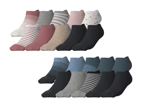 Socquettes, set de 10 paires