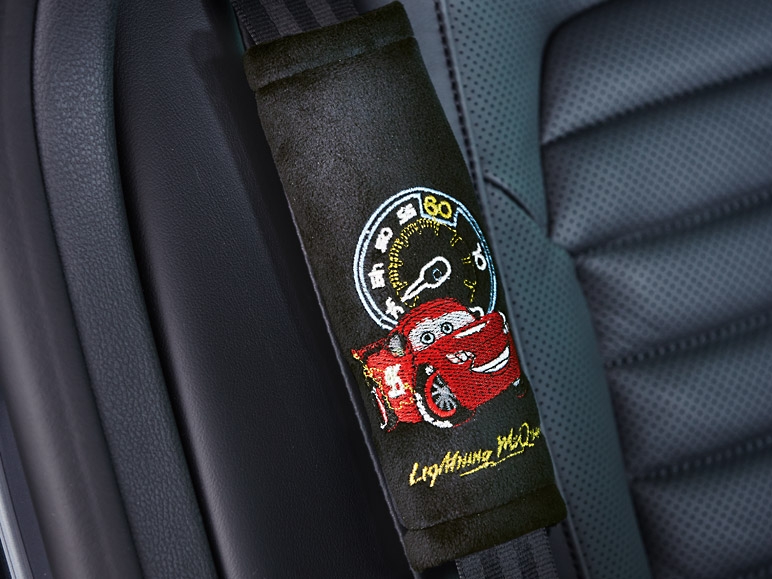Seat Belt Cover, "Cars, Minnie Mouse, Spider-Man, Hello Kitty"