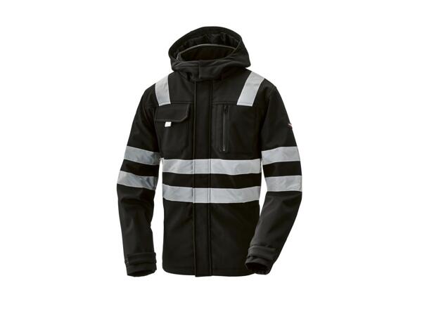 Softshell Jacket with Reflective Details