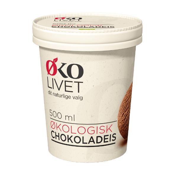 Økologisk chokoladeis