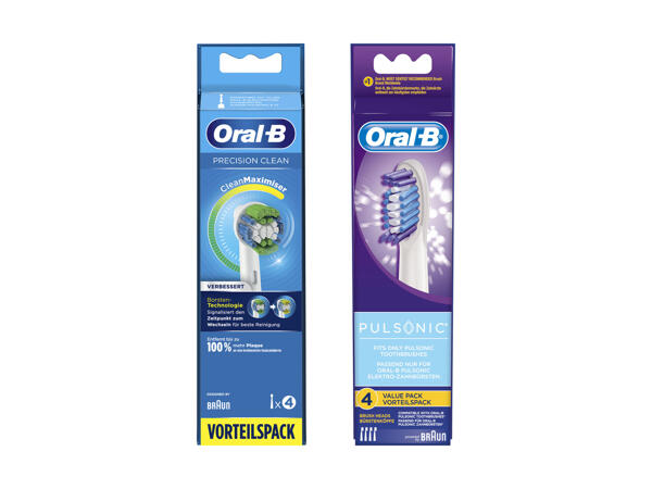 Têtes de brosse à dents Oral-B Precision Clean et Pulsonic