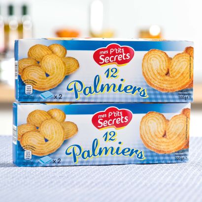 Palmiers, 2-pack