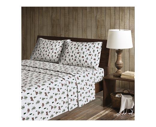 Huntington Home 
 Full Flannel Sheet Set