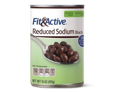 Fit & Active Reduced Sodium Black or Kidney Beans