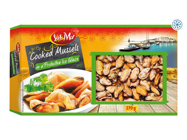 Sol & Mar Cooked Mussels or Mixed Seafood for Paella