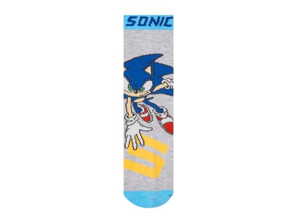 Kids' Super Sonic Socks - 3 Pairs