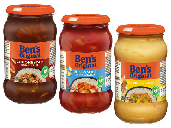 Ben‘s Original Saucen