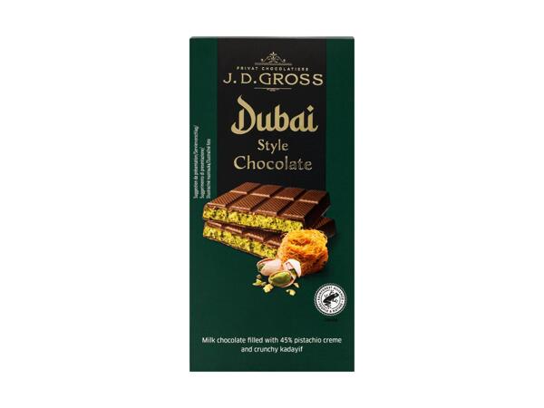Chocolat façon Dubaï