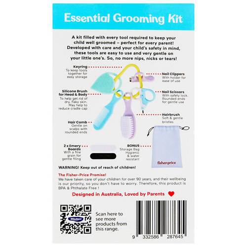 Baby Grooming Essentials Kit 8 Piece