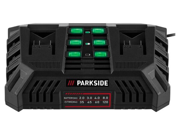 Dubbel snabbladdare, 20 V