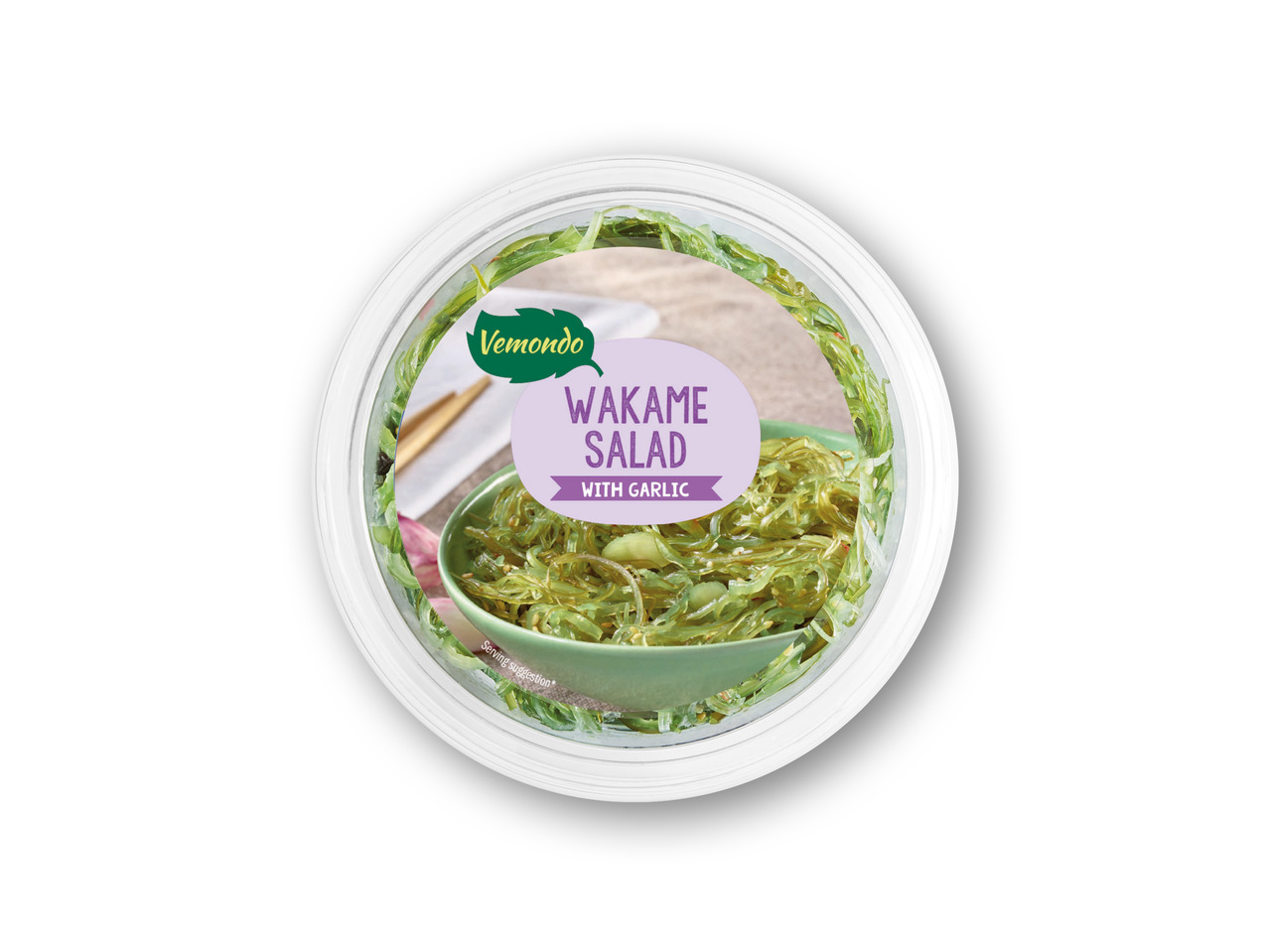 Salat med marineret havtang