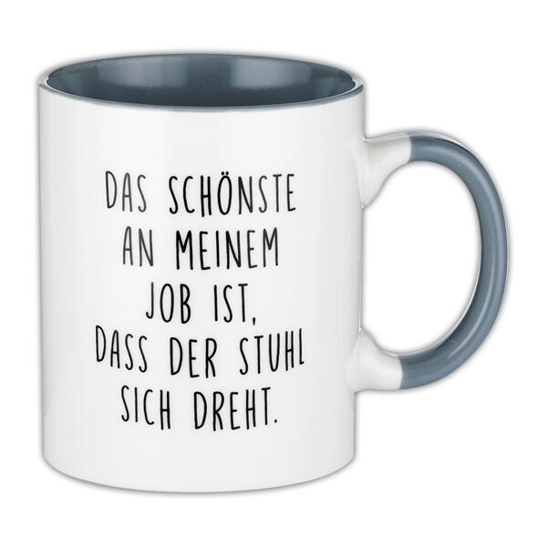 Tasse mit Spruch