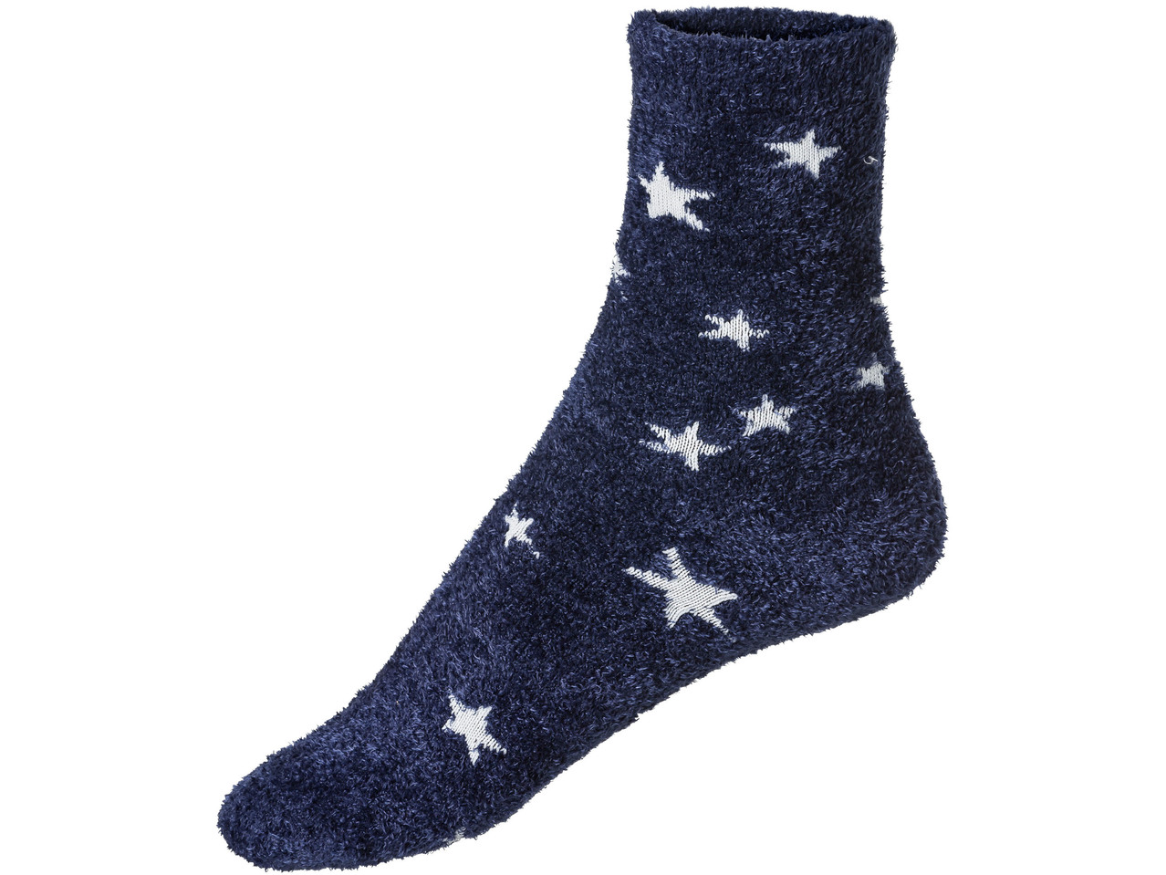 Ladies Fluffy Socks, 2 pairs