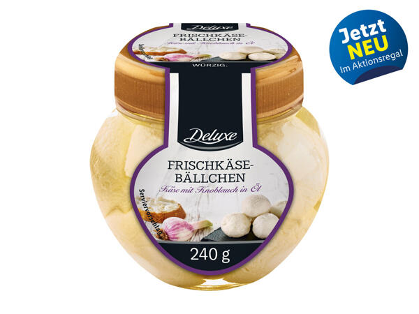 DELUXE Frischkäsebällchen