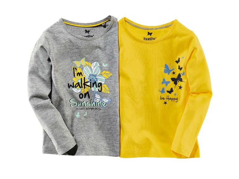 Girls' Long-Sleeved Tops