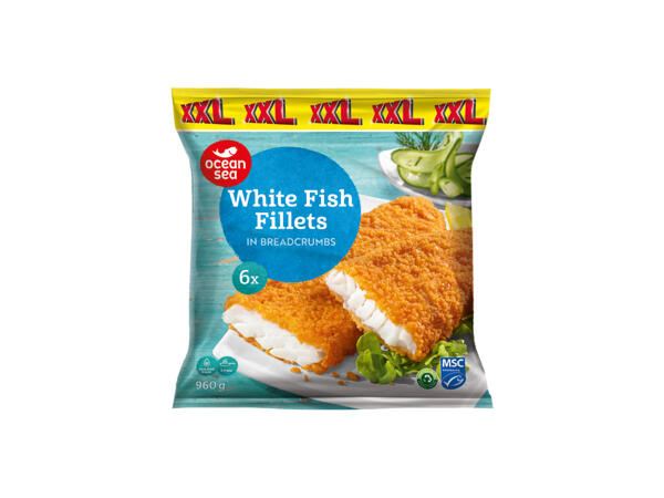 Panerad Alaska pollock
