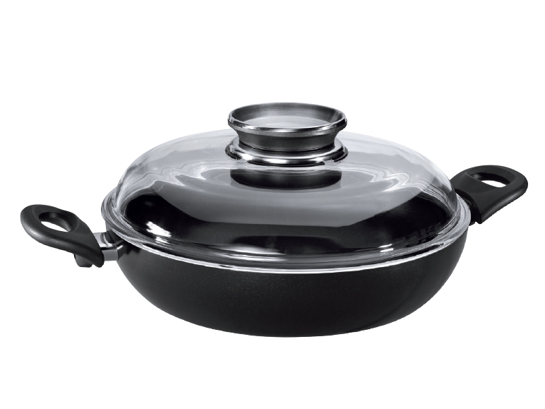 ERNESTO Aluminium Frying Pan with Lid