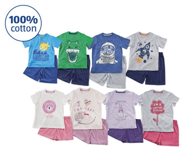 Children's Shorty Pyjamas