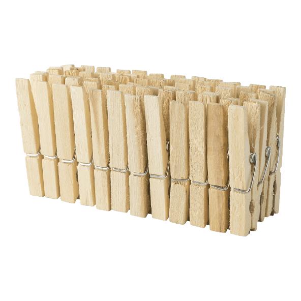 Pinces à linge, 75 pcs