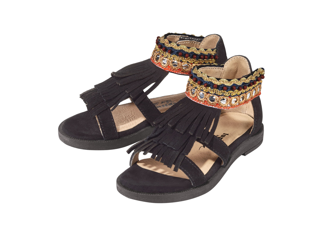 Girls' Leather Sandals