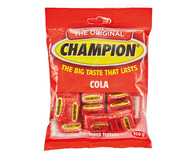 Champion Flavoured Toffees 150g