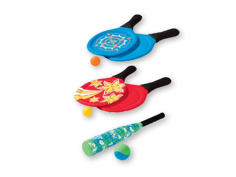 CRIVIT Neoprene Tennis Racquet/ Neoprene Baseball Bat Set