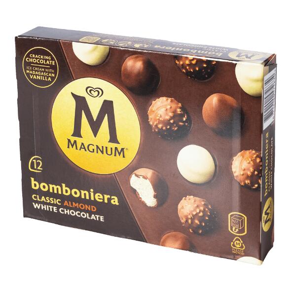 MAGNUM(R) 				Pralines glacées Bomboniera, 12 pcs