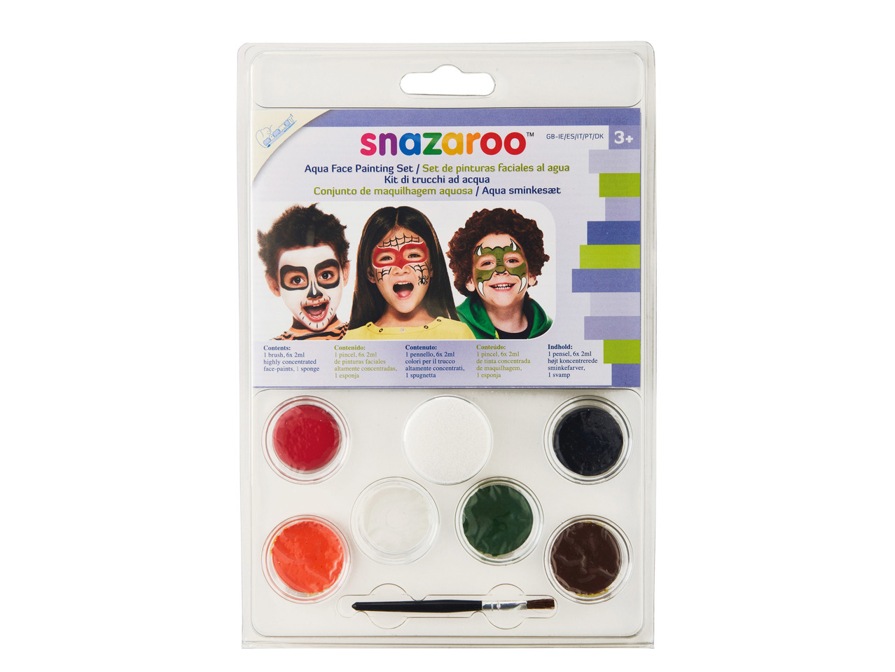 SNAZAROO Face Painting Sticks/Face Painting Set