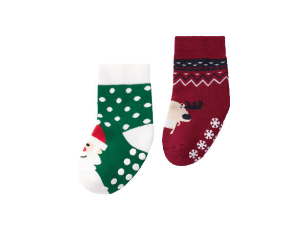Kids' Christmas Slipper Socks