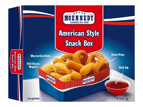 American Style Snack Box